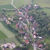 Luftaufnahme von Arnstein