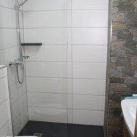 Badezimmer im Gasthof Frankenhöhe
