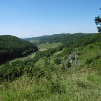 Wandern in der Nähe des Gasthofs Frankenhöhe